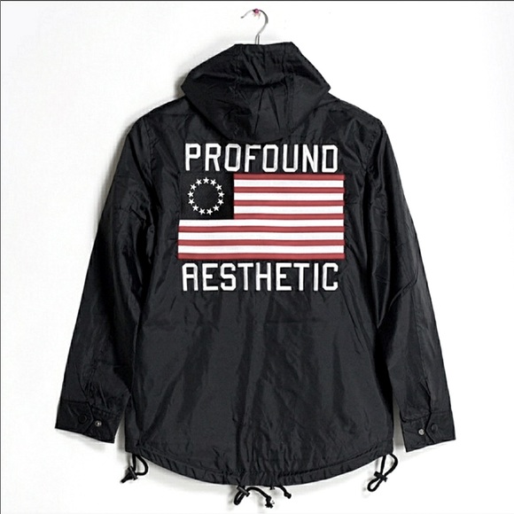 Profound aesthetic windbreaker jacket - Picture 1 of 4